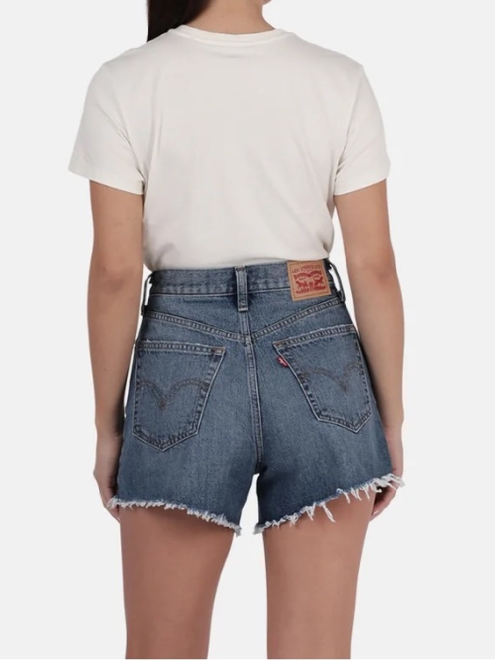NWT Levi's High-Waisted Mom Shorts
